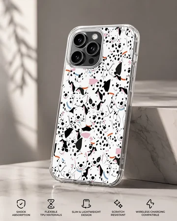 101 Dalmatians cartoon design phone case — Specs