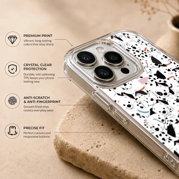 101 Dalmatians cartoon design phone case — Info