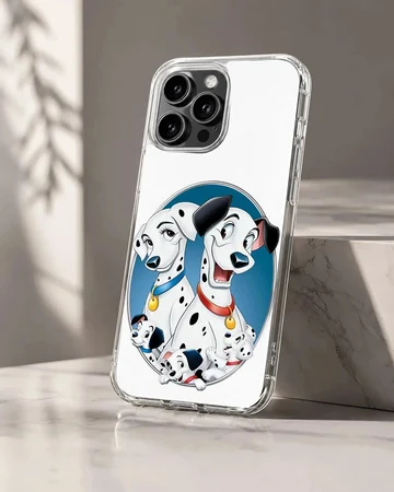 101 Dalmatians cartoon design on phone case
