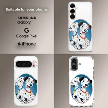101 Dalmatians cartoon design on phone case — Collage