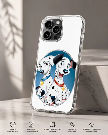 101 Dalmatians cartoon design on phone case — Specs