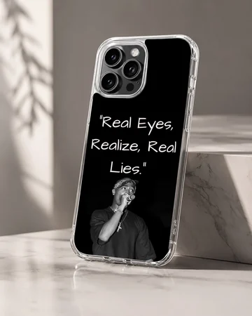 2Pac quote and image on phone case — Hero