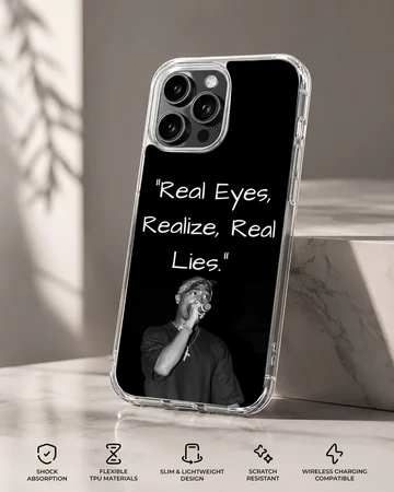 2Pac quote and image on phone case — Specs