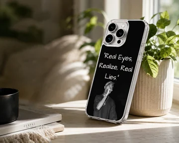2Pac quote and image on phone case — Lifestyle