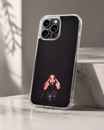 2Pac tribute phone case featuring iconic music legend — Hero