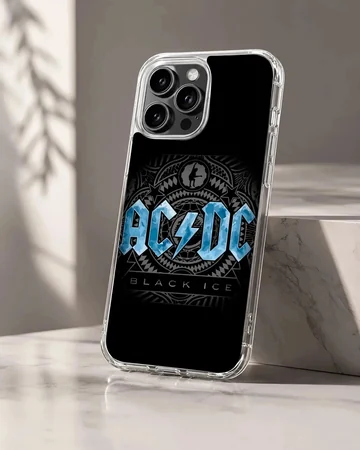 AC DC Black Ice design on phone case