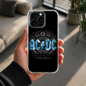 AC DC Black Ice design on phone case — Lifestyle