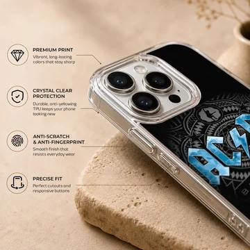 AC DC Black Ice design on phone case — Info