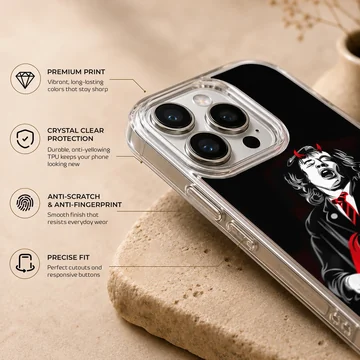 Dynamic AC DC digital illustration artwork on a phone case — Info