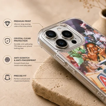 ASAP Rocky collage artwork on a phone case — Info