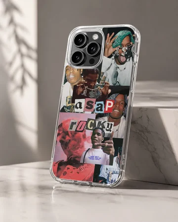 ASAP Rocky collage design phone case — Hero