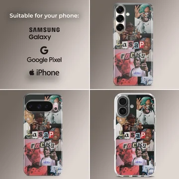 ASAP Rocky collage design phone case — Collage