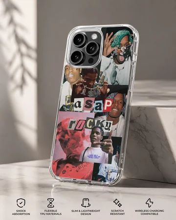 ASAP Rocky collage design phone case — Specs