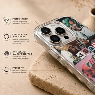 ASAP Rocky collage design phone case — Info