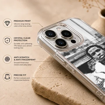 ASAP Rocky portrait with artistic graffiti style on phone case — Info