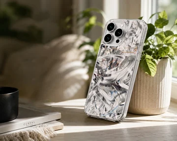 Dynamic swirls abstract art phone case design. — Lifestyle