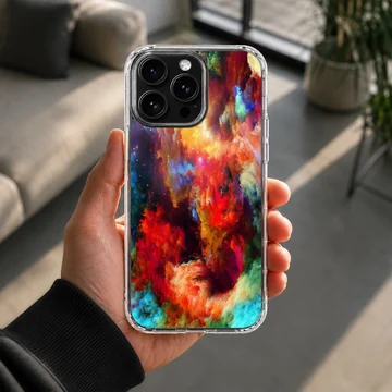Colorful abstract art design on a phone case. — Lifestyle