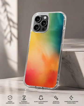 Dynamic gradient abstract art phone case — Specs
