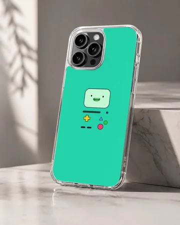 Adventure Time phone case featuring BMO in green design — Hero