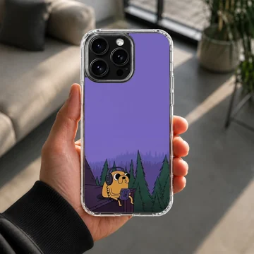 Adventure Time phone case featuring a nostalgic cartoon character design — Lifestyle