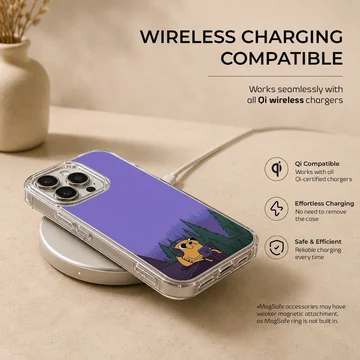 Adventure Time phone case featuring a nostalgic cartoon character design — Charging
