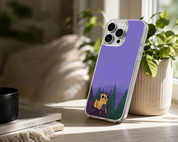 Adventure Time phone case featuring a nostalgic cartoon character design — Lifestyle
