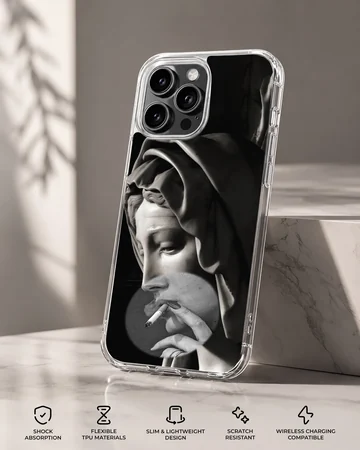 Edgy aesthetic abstract art on a phone case — Specs