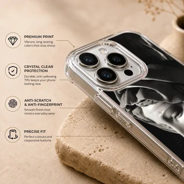 Edgy aesthetic abstract art on a phone case — Info