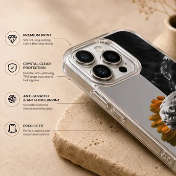 Aesthetic abstract art featuring a sculpture and abstract elements on phone case — Info