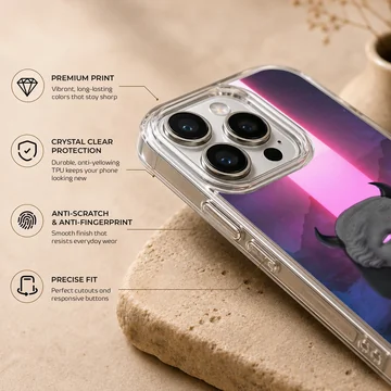 Aesthetic abstract art with neon elements phone case — Info