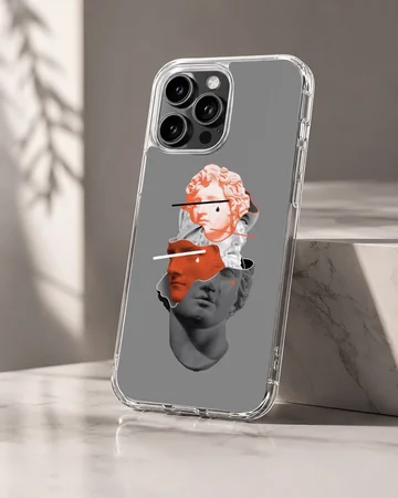 Aesthetic abstract art with modern design on phone case — Hero