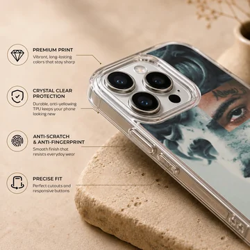 Aesthetic abstract art design on phone case. — Info