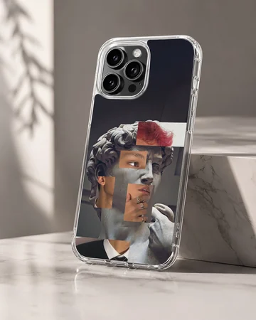 Aesthetic abstract art design on a phone case — Hero
