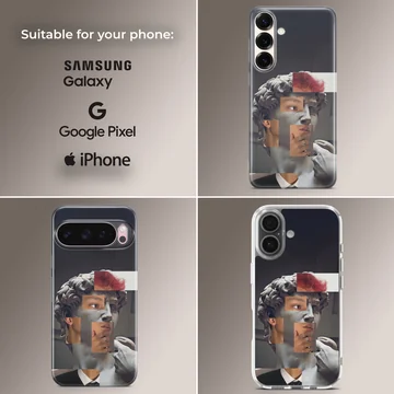Aesthetic abstract art design on a phone case — Collage