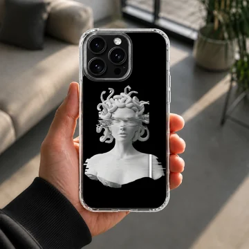 Aesthetic abstract art design phone case with edgy illustration — Lifestyle