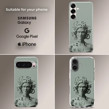 Aesthetic Abstract art featuring unique design on phone case — Collage