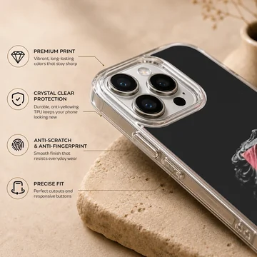Aesthetic abstract art with intricate design elements on phone case — Info