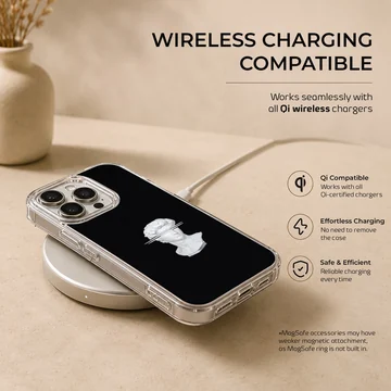 Aesthetic abstract art depicting a minimalist sculpture on phone case — Charging
