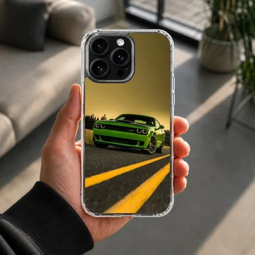 Dynamic American car design on phone case — Lifestyle
