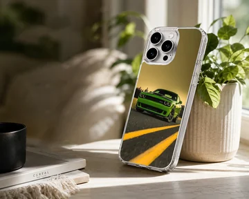 Dynamic American car design on phone case — Lifestyle