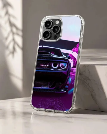 Dynamic American car design on phone case