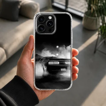 Dynamic American car design on a phone case — Lifestyle