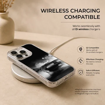 Dynamic American car design on a phone case — Charging