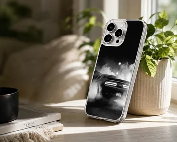 Dynamic American car design on a phone case — Lifestyle