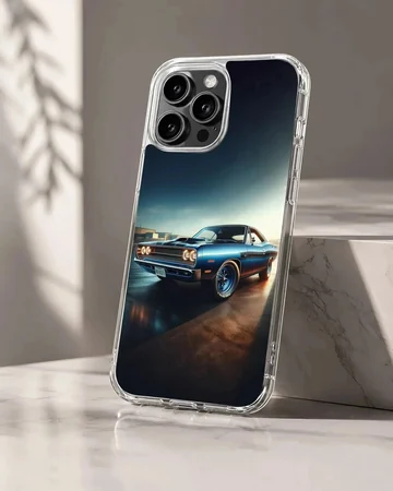 American Muscle Car Phone Case with Dynamic Design
