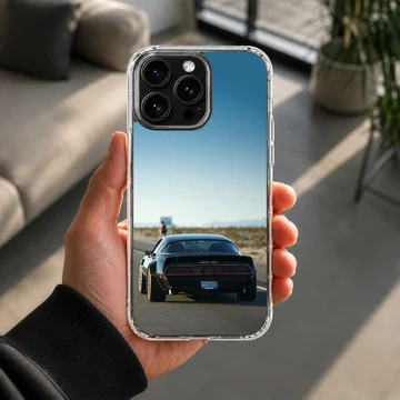 American Muscle Car artwork on phone case — Lifestyle