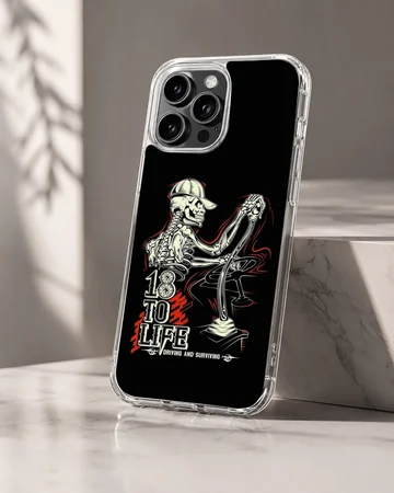 American truck bold typography phone case — Hero
