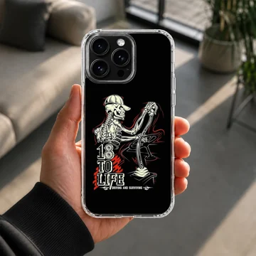 American truck bold typography phone case — Lifestyle