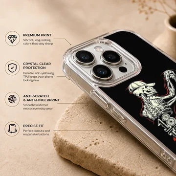 American truck bold typography phone case — Info