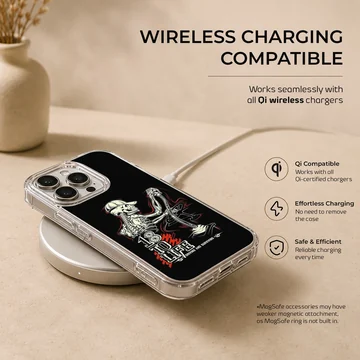 American truck bold typography phone case — Charging